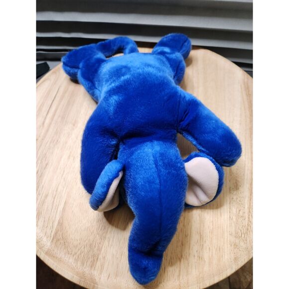 TY Beanie Buddies Plush – “Peanut” the Royal Blue Elephant – Collectible - Picture 6 of 8